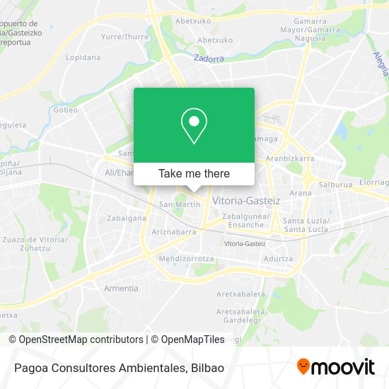 Pagoa Consultores Ambientales map