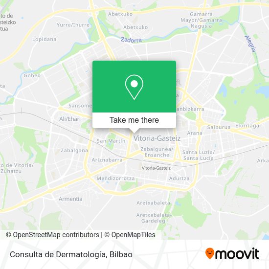 Consulta de Dermatología map