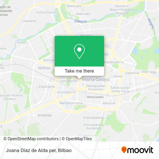 Joana Díaz de Alda per map