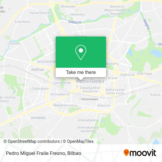 Pedro Miguel Fraile Fresno map