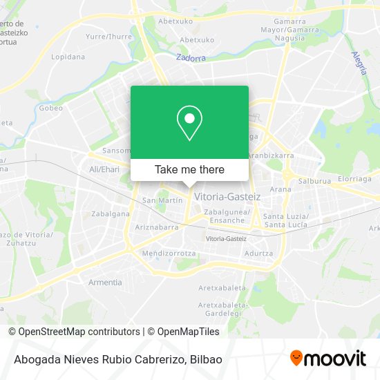 Abogada Nieves Rubio Cabrerizo map