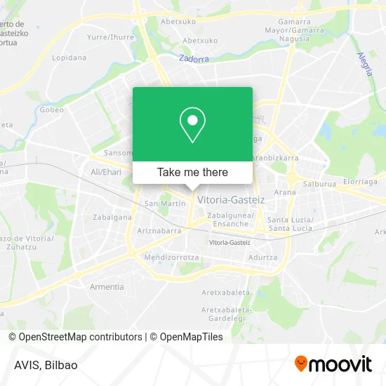AVIS map