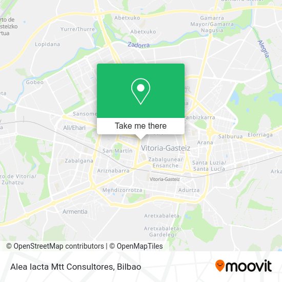 Alea Iacta Mtt Consultores map