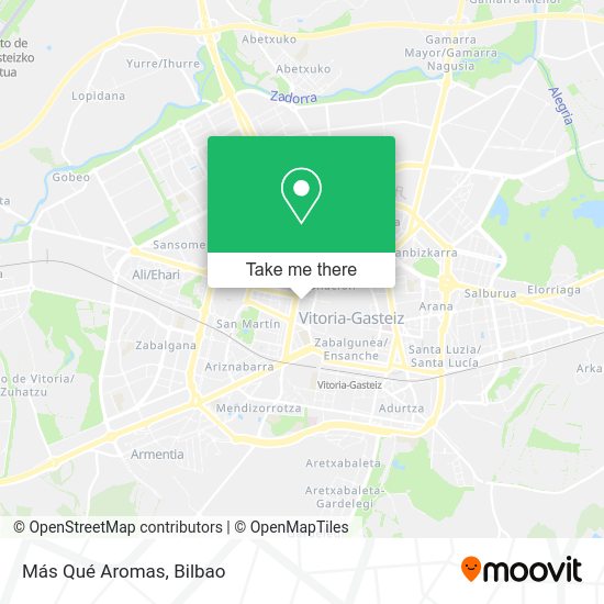 Más Qué Aromas map