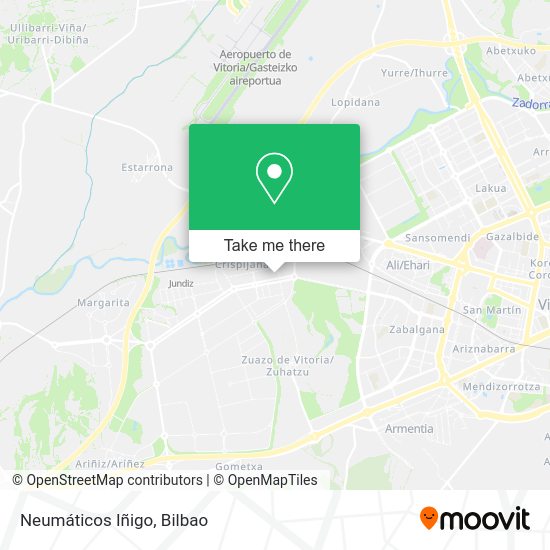 Neumáticos Iñigo map