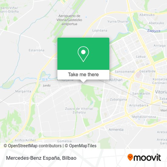 Mercedes-Benz España map