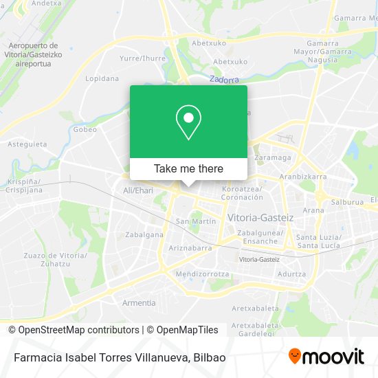 Farmacia Isabel Torres Villanueva map