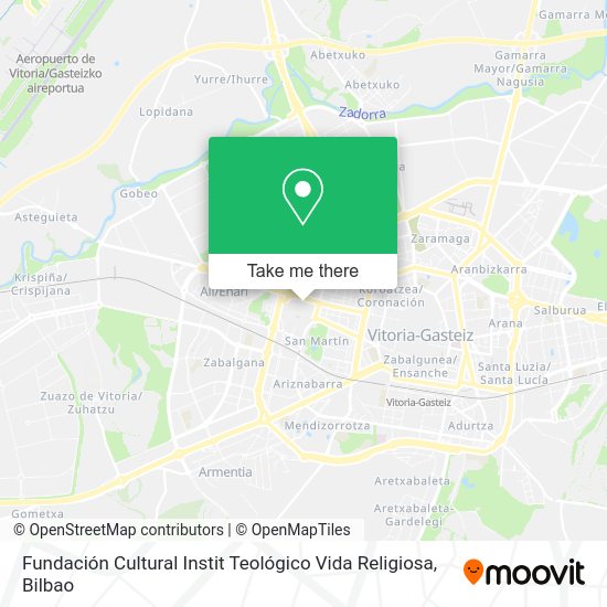 Fundación Cultural Instit Teológico Vida Religiosa map