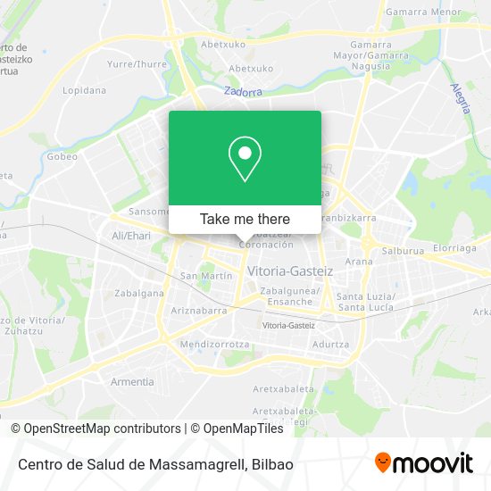 Centro de Salud de Massamagrell map
