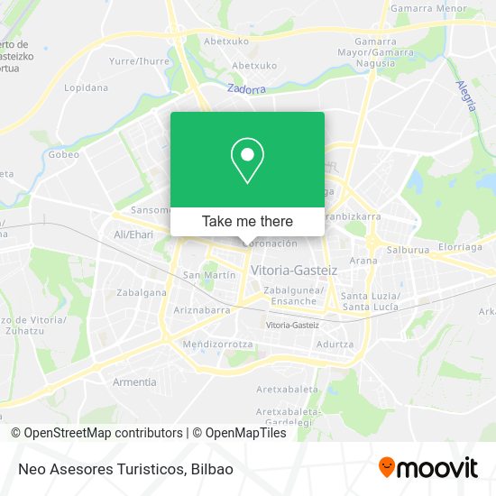 Neo Asesores Turisticos map