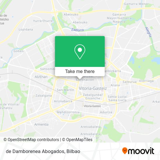 de Damborenea Abogados map