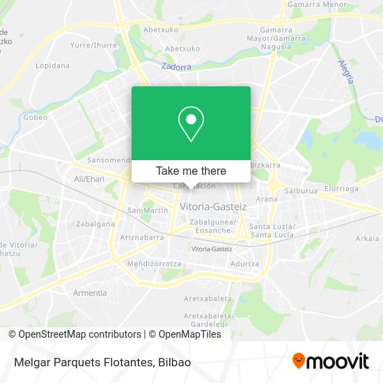 Melgar Parquets Flotantes map