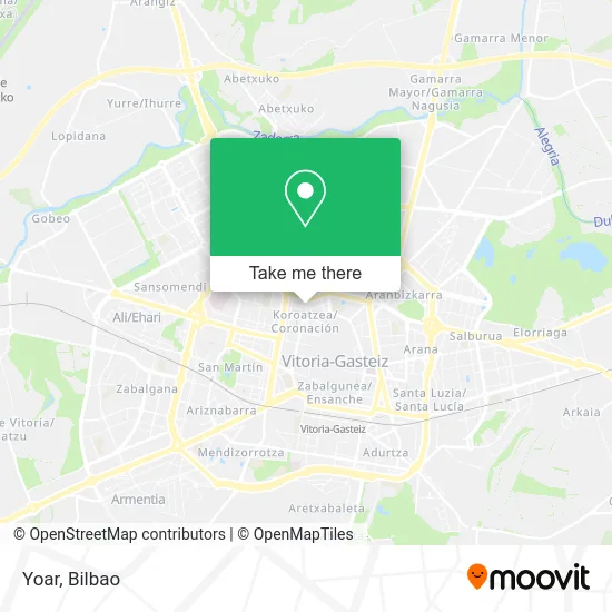 mapa Yoar