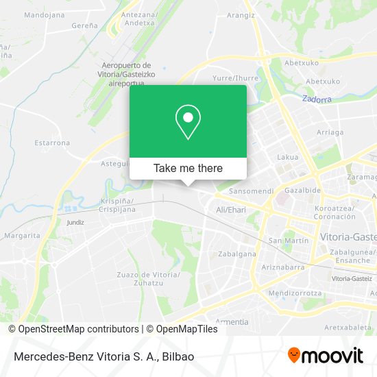 Mercedes-Benz Vitoria S. A. map
