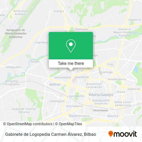 Gabinete de Logopedia Carmen Álvarez map