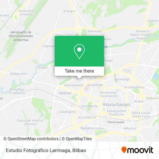 Estudio Fotográfico Larrinaga map