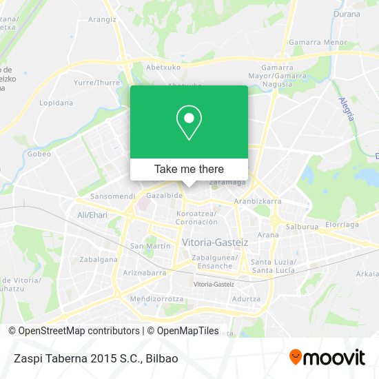 Zaspi Taberna 2015 S.C. map