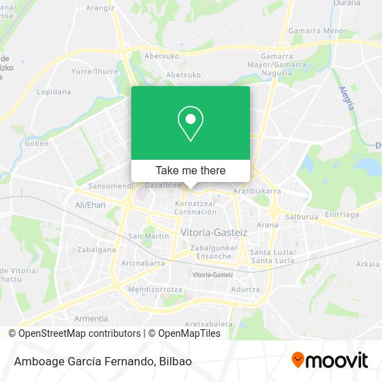 Amboage García Fernando map