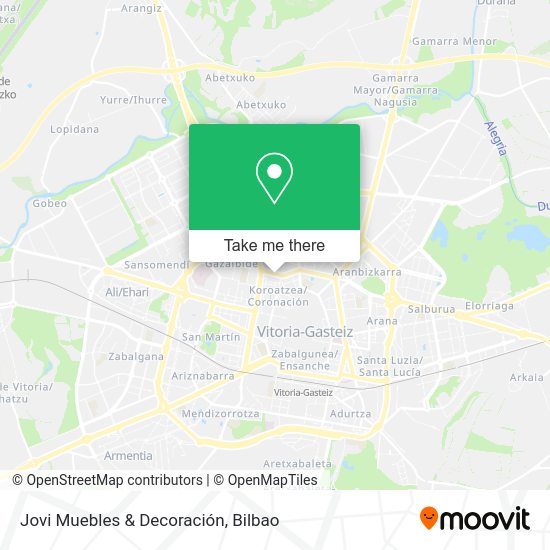 Jovi Muebles & Decoración map