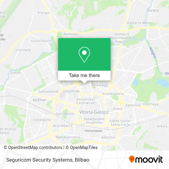 Seguricom Security Systems map
