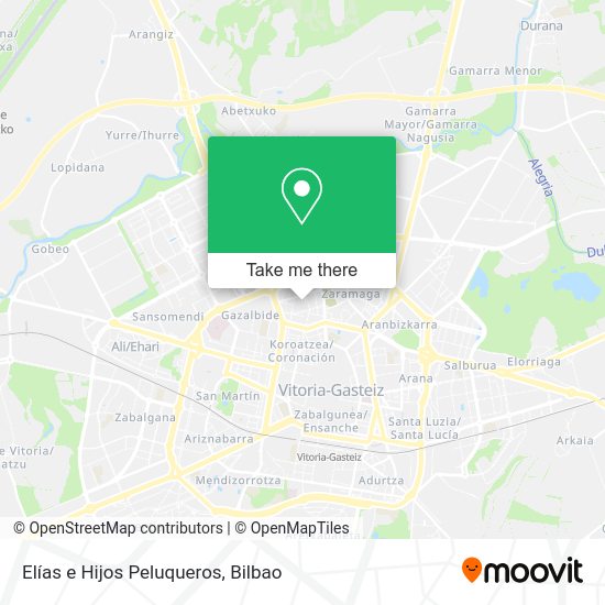 Elías e Hijos Peluqueros map