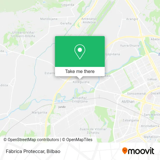 Fábrica Proteccar map