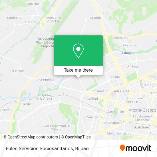 Eulen Servicios Sociosanitarios map