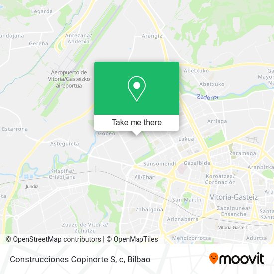 Construcciones Copinorte S, c map