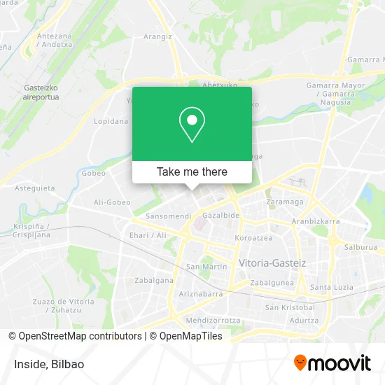 Inside map