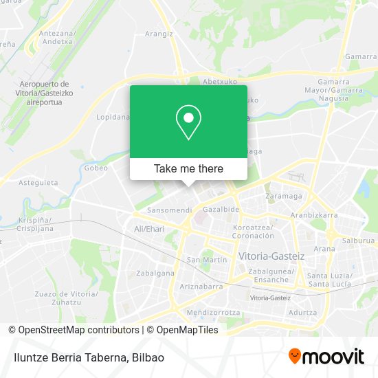Iluntze Berria Taberna map