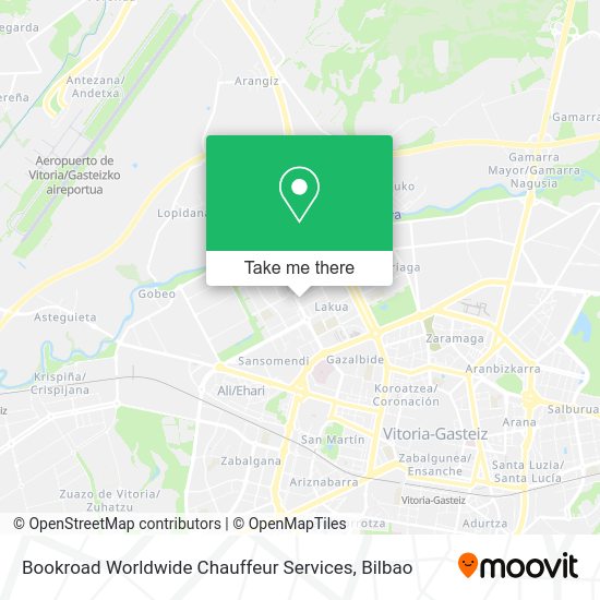 Bookroad Worldwide Chauffeur Services map