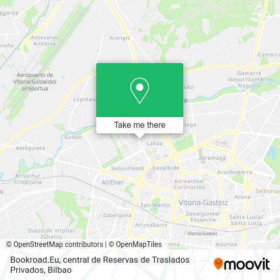 Bookroad.Eu, central de Reservas de Traslados Privados map