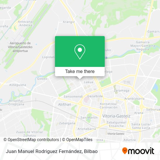 Juan Manuel Rodriguez Fernández map