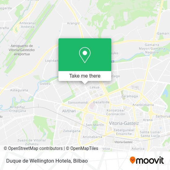 Duque de Wellington Hotela map