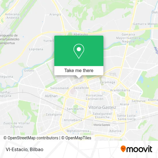 VI-Estacio map