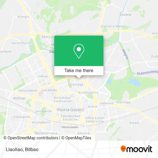 Llaollao map