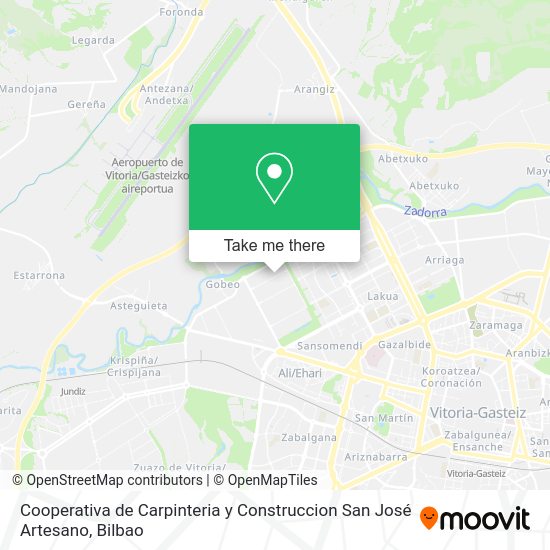 Cooperativa de Carpinteria y Construccion San José Artesano map