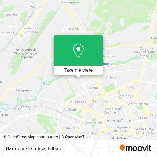 Harmonie Estética map