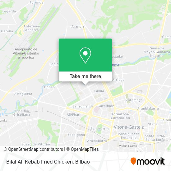 Bilal Ali Kebab Fried Chicken map