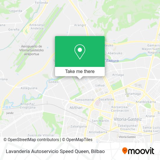 Lavandería Autoservicio Speed Queen map