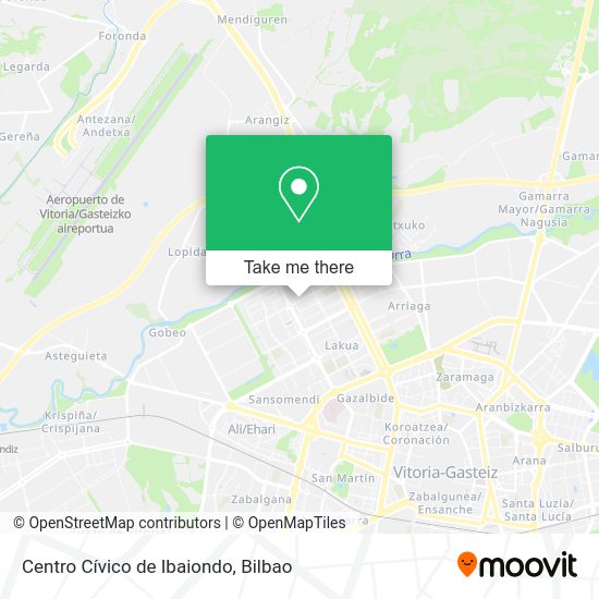 Centro Cívico de Ibaiondo map