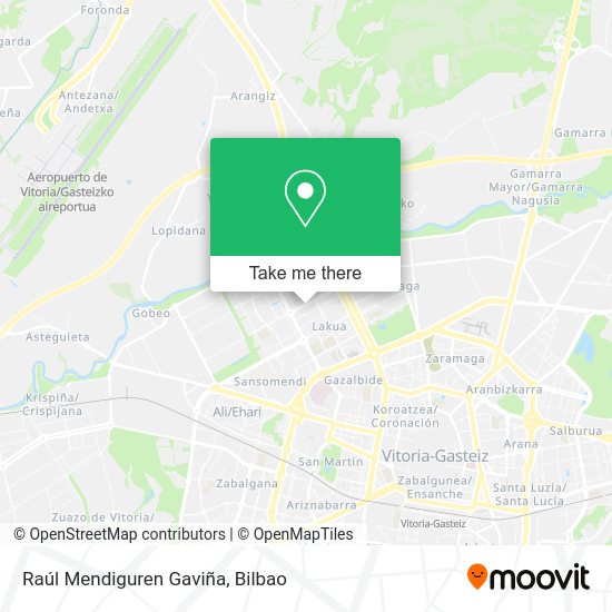 Raúl Mendiguren Gaviña map