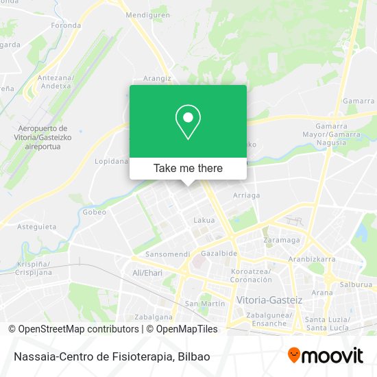 Nassaia-Centro de Fisioterapia map