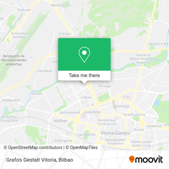 Grafo's Gestalt Vitoria map