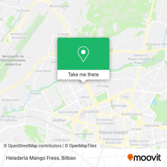 Heladería Mango Fress map