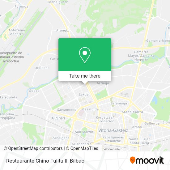 Restaurante Chino Fulitu II map
