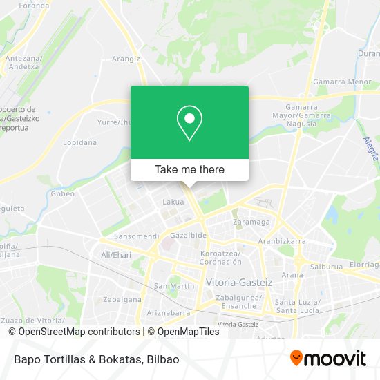 Bapo Tortillas & Bokatas map