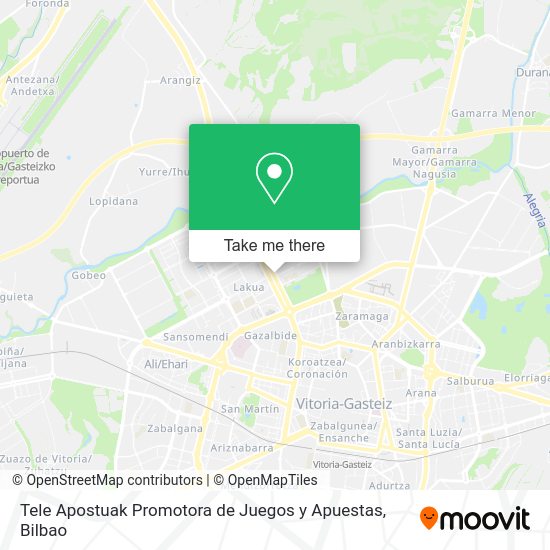 Tele Apostuak Promotora de Juegos y Apuestas map