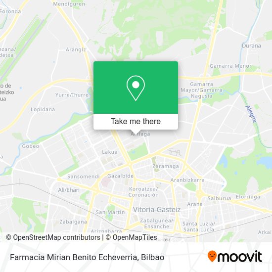 Farmacia Mirian Benito Echeverria map