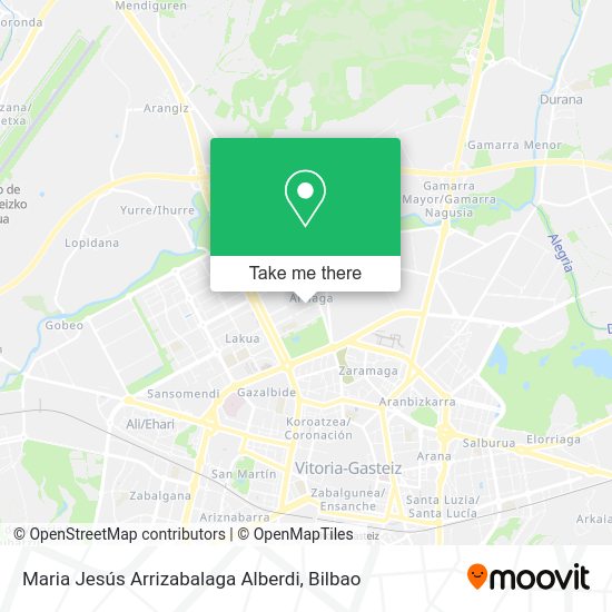 Maria Jesús Arrizabalaga Alberdi map
